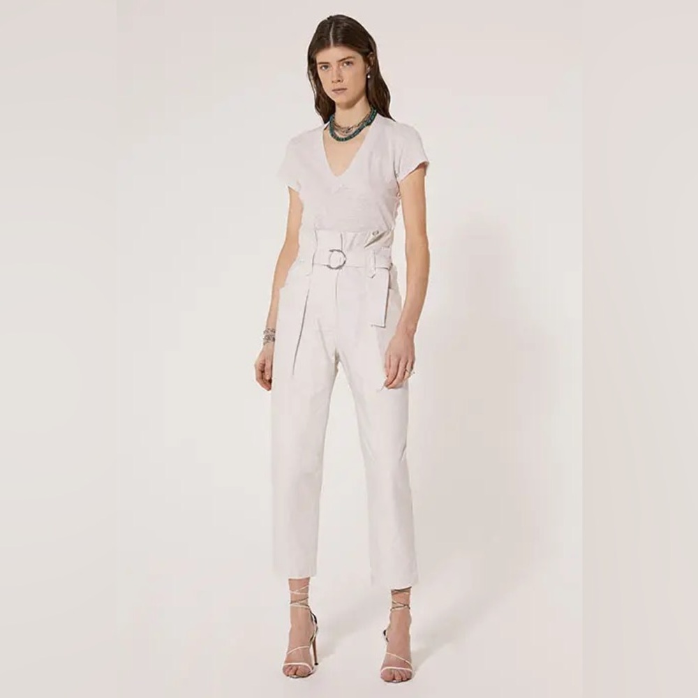 IRO Paris Cursola Paperbag High Waist Pants Size 36